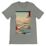 'Sukiyagashi in Tokyo' by Hiroshige, 1858 - T-Shirt