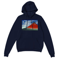 'South Wind, Clear Weather' by Hokusai, ca. 1830 - Hoodie