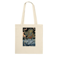 'Dragon' by Kuniyoshi, ca. 1831 - Tote Bag