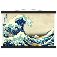 'The Great Wave Off Kanagawa' by Hokusai, ca. 1830 - Wall Art