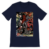 'Miyamoto Musashi Killing A Monster Bat' by Kuniyoshi, ca. 1830 - T-Shirt