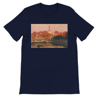 'The Golden Pagoda in Rangoon' by Yoshida Hiroshi, 1931 - T-Shirt