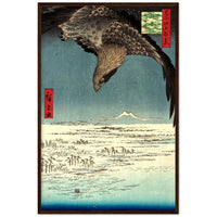 'Jumantsubo Plain at Fukagawa-Susaki' by Hiroshige, 1856 - Wall Art