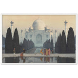 'The Taj Mahal in Morning Mist' by Yoshida Hiroshi, 1932