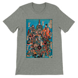 'One Hundred And Eight Heroes of the Shuihuzhuan' (Print 1) by Kuniyoshi, ca. 1830 - T-Shirt