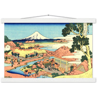 'A View of Fuji from the Tea Plantation of Katakura in Suruga Province' by Hokusai, ca. 1831