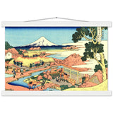 'A View of Fuji from the Tea Plantation of Katakura in Suruga Province' by Hokusai, ca. 1831