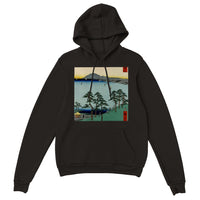 'Oiso: Saigyo's Hermitage at Shigitatsu Marsh' by Hiroshige, 1855 - Hoodie