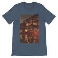 'Kagurazaka Street After A Night Rain' by Yoshida Hiroshi, 1929 - T-Shirt