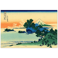 'Shichiri Beach in Sagami Province' by Hokusai, ca. 1830