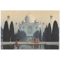 'The Taj Mahal in Morning Mist' by Yoshida Hiroshi, 1932