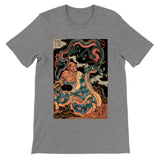 'The Sage Nagasaina Sonja Summoning A Dragon From A Bowl' by Kuniyoshi, 1836 - T-Shirt