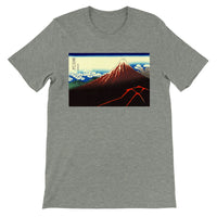 'Storm Beneath the Summit' by Hokusai, ca. 1830 - T-Shirt