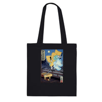 'Hachimantaro Yoshiie' by Yoshitoshi, 1886 - Tote Bag