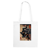 'Mitake: Akushichibyoe Kagekiyo' by Kuniyoshi, 1852 - Tote Bag