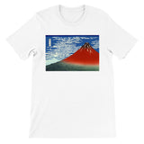 'South Wind, Clear Weather' by Hokusai, ca. 1830 - T-Shirt