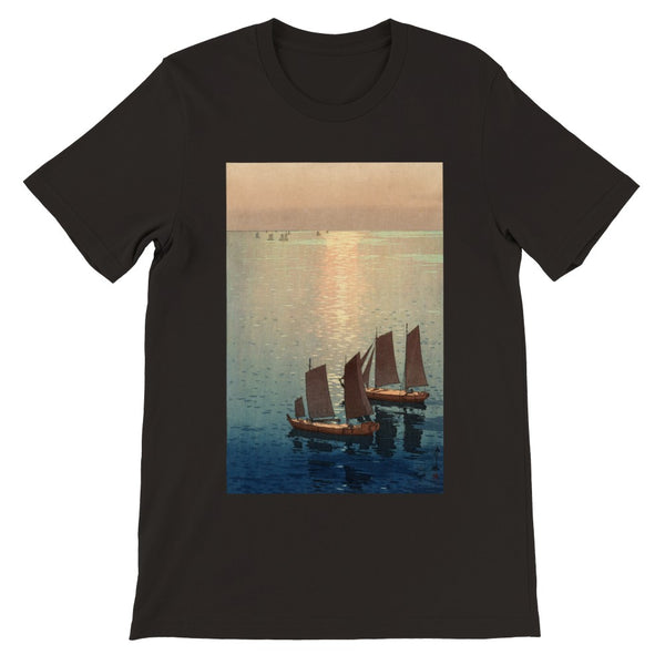 'Glittering Sea' by Yoshida Hiroshi, 1926 - T-Shirt