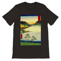 'Lake Suwa, Shinano Province' by Hiroshige, 1858 - T-Shirt