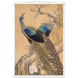 'A Pair Of Peacocks In Spring' by Imao Keinen, 1901 (short version)