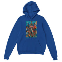 'One Hundred And Eight Heroes of the Shuihuzhuan' (Print 1) by Kuniyoshi, ca. 1830 - Hoodie