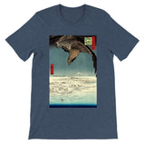 'Jumantsubo Plain at Fukagawa-Susaki' by Hiroshige, 1856 - T-Shirt