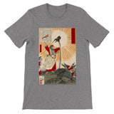 'Emperor Jimmu and the Yata Crow' by Yoshitoshi, 1880 - T-Shirt