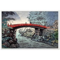 'Sacred Bridge At Nikko' by Tsuchiya Koitsu, 1939