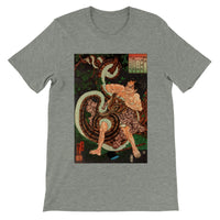 'The Cypress Pillar: Sagi-ike Heikuro' by Kuniyoshi, ca. 1855 - T-Shirts