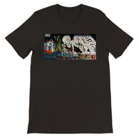 'Takiyasha the Witch and the Skeleton Spectre' (Combined Triptych) by Kuniyoshi, ca. 1844 - T-Shirt