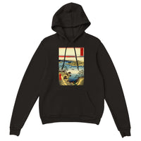 'The Tone River At Konodai' by Hiroshige, 1858 - Hoodie