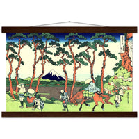 'Hodogaya on the Tokaido Road' by Hokusai, ca. 1830