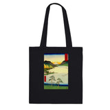 'Lake Suwa, Shinano Province' by Hiroshige, 1858 - Tote Bag