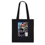 'Onoe Kikugoro III as Inuzuka Shino' by Kuniyoshi, ca. 1840 - Tote Bag