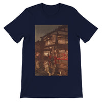 'Kagurazaka Street After A Night Rain' by Yoshida Hiroshi, 1929 - T-Shirt