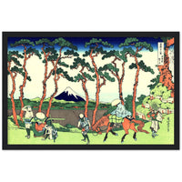 'Hodogaya on the Tokaido Road' by Hokusai, ca. 1830