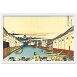 'Nihonbashi Bridge in Edo' by Hokusai, ca. 1830