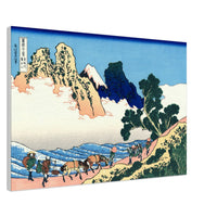 'The Back of Fuji from the Minobu River' by Hokusai, ca. 1831