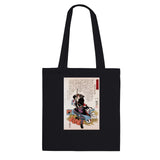 'Mase Chudayu Masaaki' by Kuniyoshi, 1847 - Tote Bag