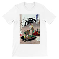 'Danjo Matsunaga Hisahide Before His Suicide' by Yoshitoshi, 1883 - T-Shirt