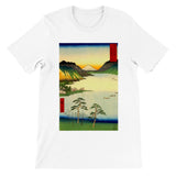 'Lake Suwa, Shinano Province' by Hiroshige, 1858 - T-Shirt