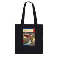 'Inume Pass in Kai Province' by Hiroshige, 1858 - Tote Bag