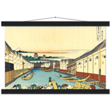 'Nihonbashi Bridge in Edo' by Hokusai, ca. 1830