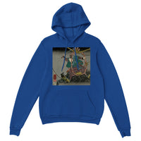 'Musa: Miyamoto Musashi' by Kuniyoshi, 1852 - Hoodie