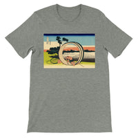 'A View of Fuji From A Field In Owari Province' by Hokusai, ca. 1830 - T-Shirt