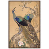 'A Pair Of Peacocks In Spring' by Imao Keinen, 1901 (short version)