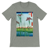 'Horikiri Iris Garden' by Hiroshige, 1857 - T-Shirt