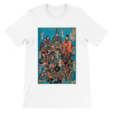 'One Hundred And Eight Heroes of the Shuihuzhuan' (Print 1) by Kuniyoshi, ca. 1830 - T-Shirt