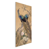 'A Pair Of Peacocks In Spring' by Imao Keinen, 1901