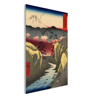 'Inume Pass in Kai Province' by Hiroshige, 1858 - Wall Art