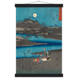 'Washerwomen in Settsu' by Hiroshige, 1857 - Wall Art